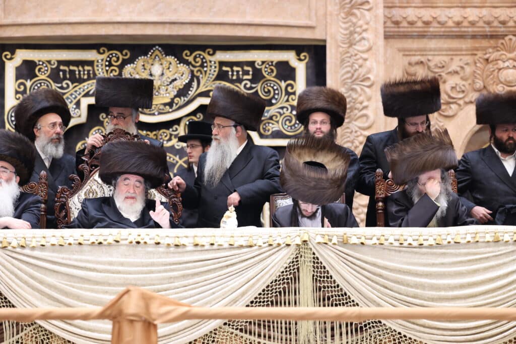 המשפיע החסידי שילהב את ההמונים בשמחת נישואי בנו