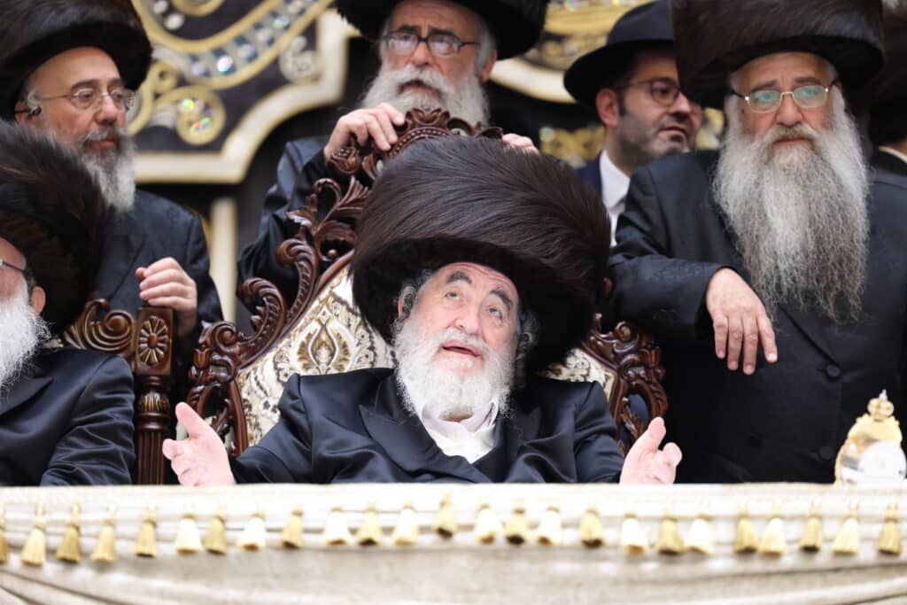 המשפיע החסידי שילהב את ההמונים בשמחת נישואי בנו