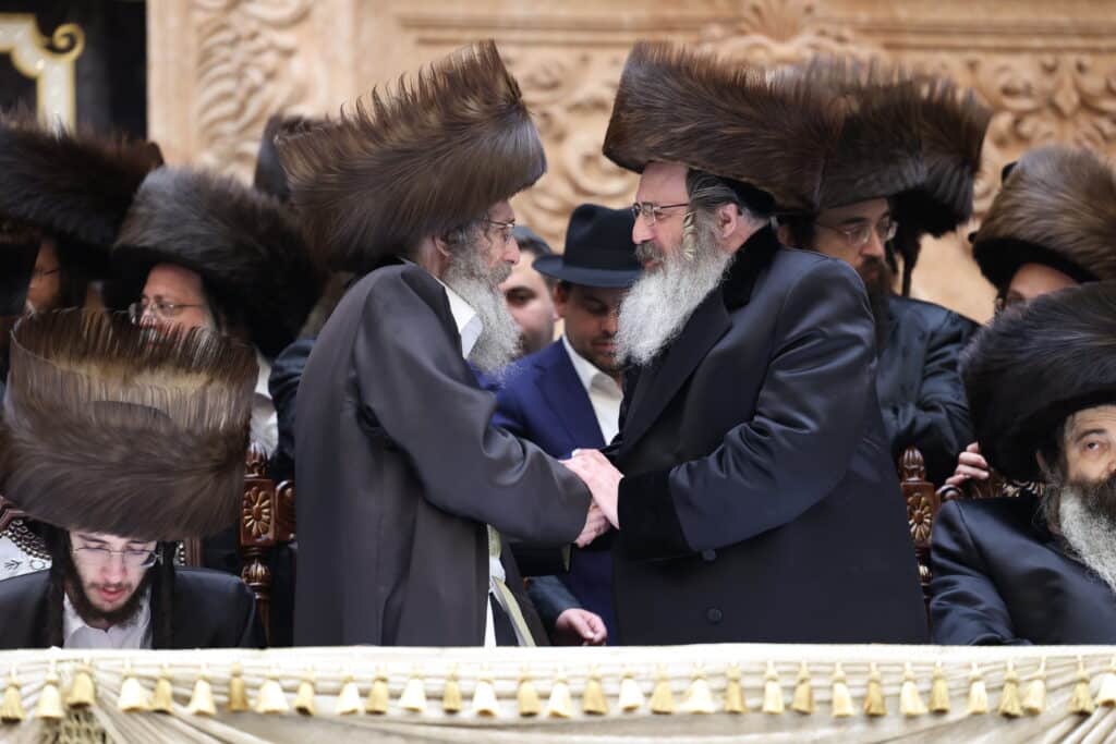 המשפיע החסידי שילהב את ההמונים בשמחת נישואי בנו