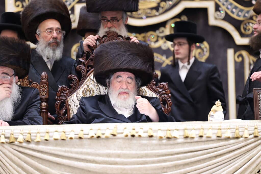 המשפיע החסידי שילהב את ההמונים בשמחת נישואי בנו