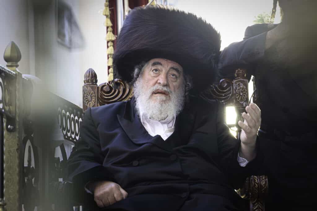 המשפיע החסידי שילהב את ההמונים בשמחת נישואי בנו