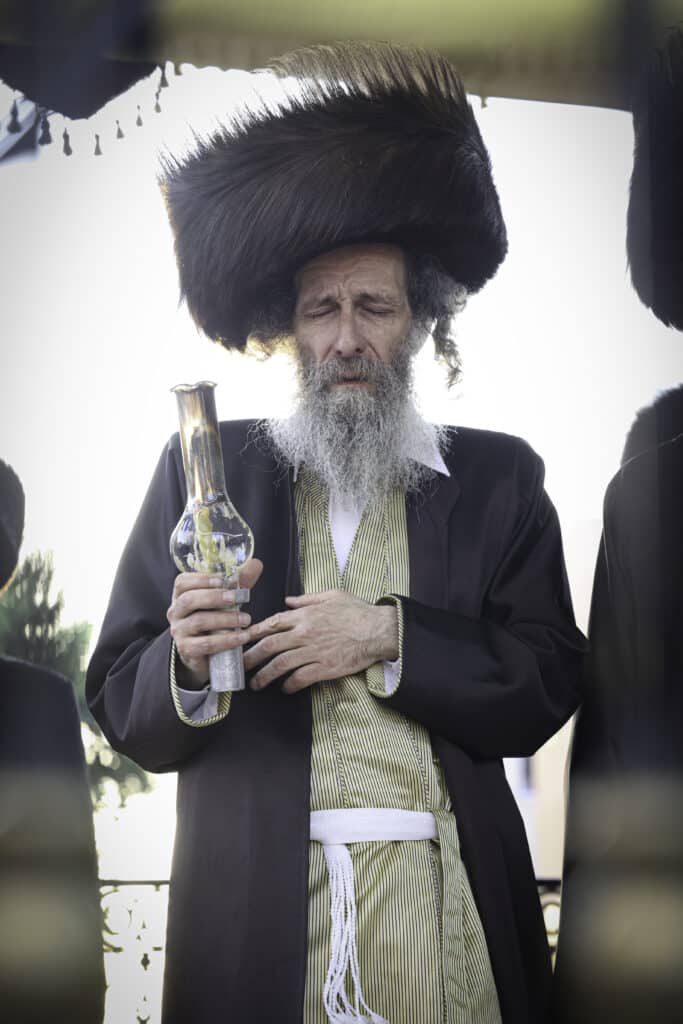 המשפיע החסידי שילהב את ההמונים בשמחת נישואי בנו