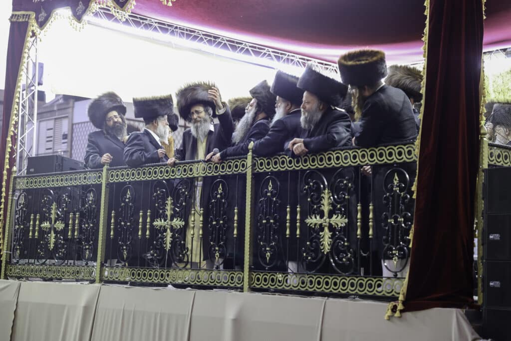 המשפיע החסידי שילהב את ההמונים בשמחת נישואי בנו