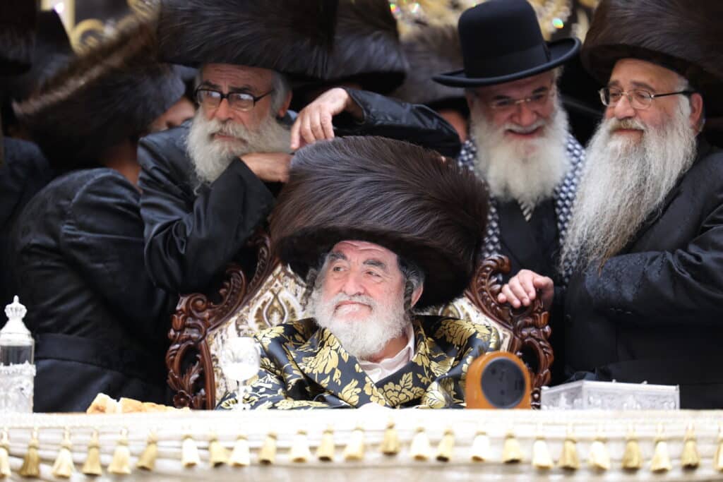 המשפיע החסידי שילהב את ההמונים בשמחת נישואי בנו