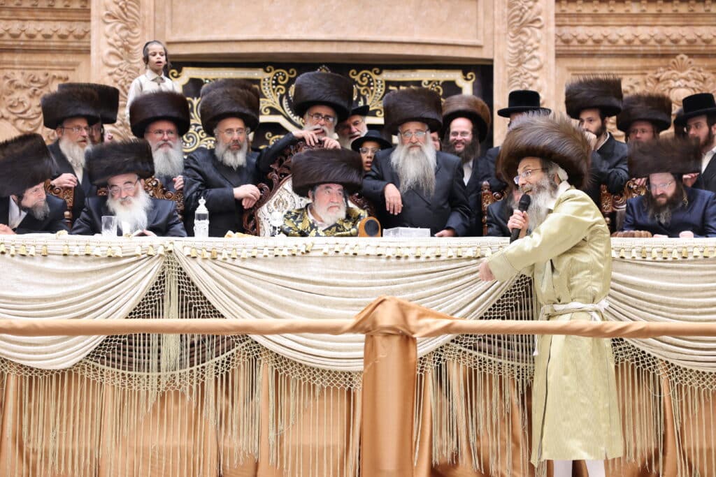 המשפיע החסידי שילהב את ההמונים בשמחת נישואי בנו