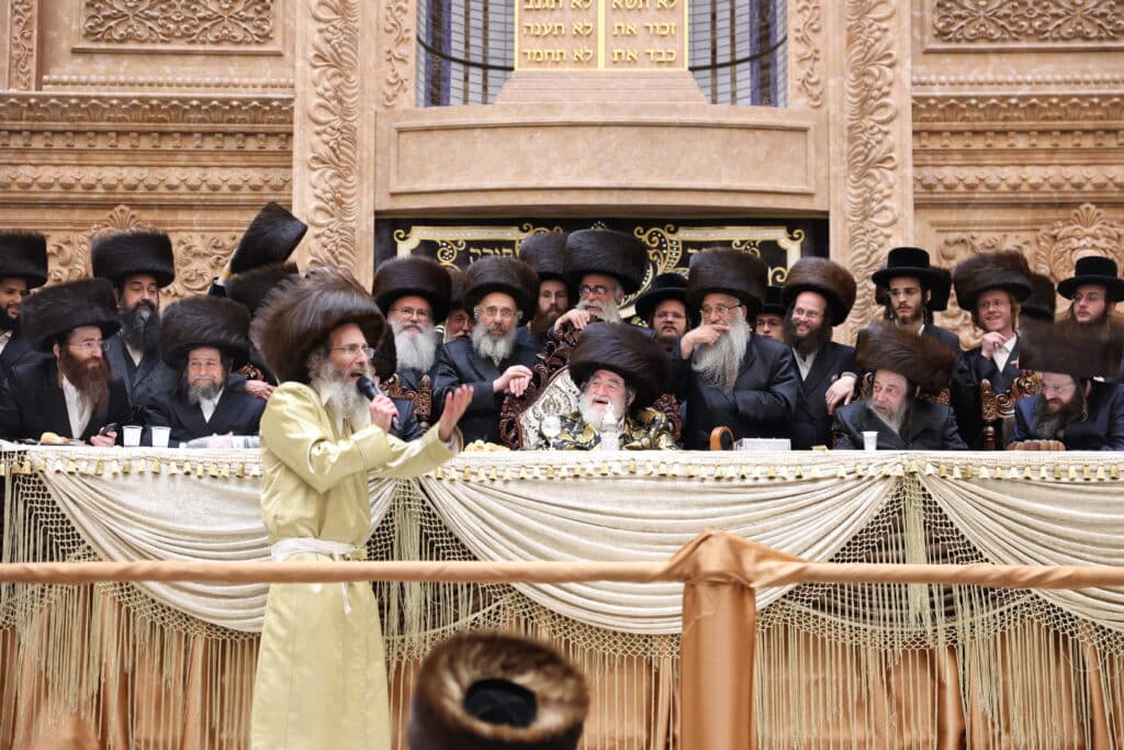 המשפיע החסידי שילהב את ההמונים בשמחת נישואי בנו