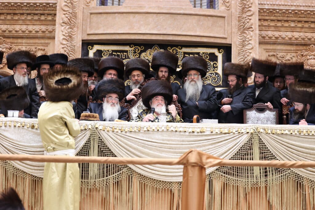 המשפיע החסידי שילהב את ההמונים בשמחת נישואי בנו