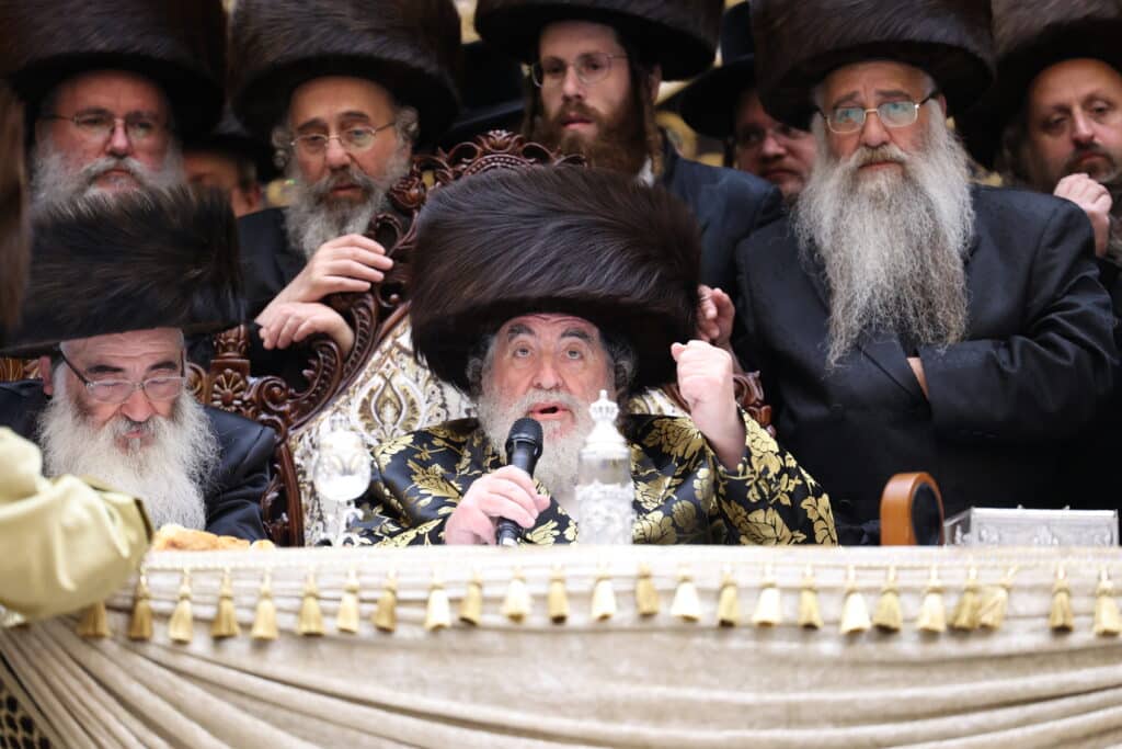 המשפיע החסידי שילהב את ההמונים בשמחת נישואי בנו