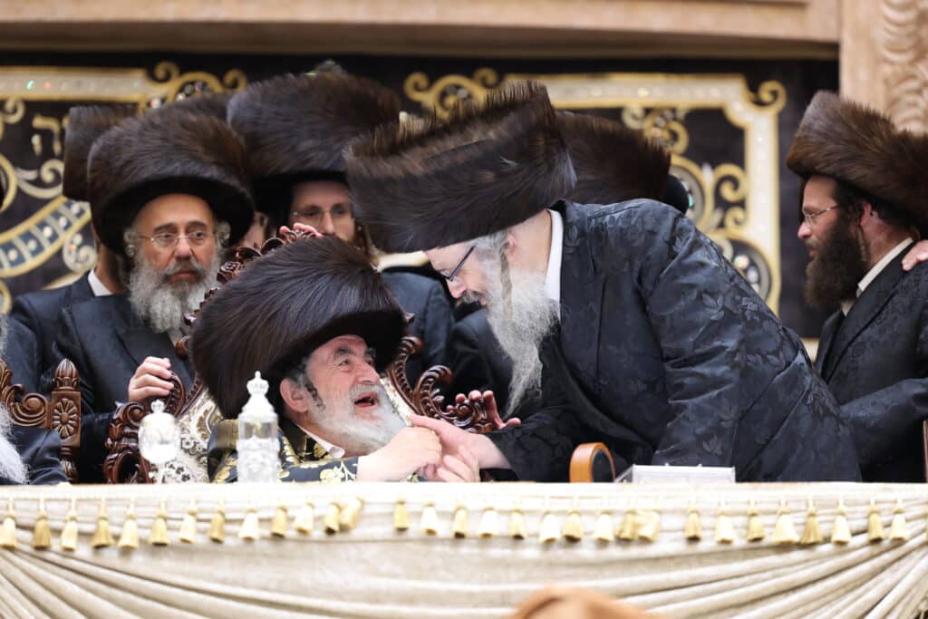 המשפיע החסידי שילהב את ההמונים בשמחת נישואי בנו