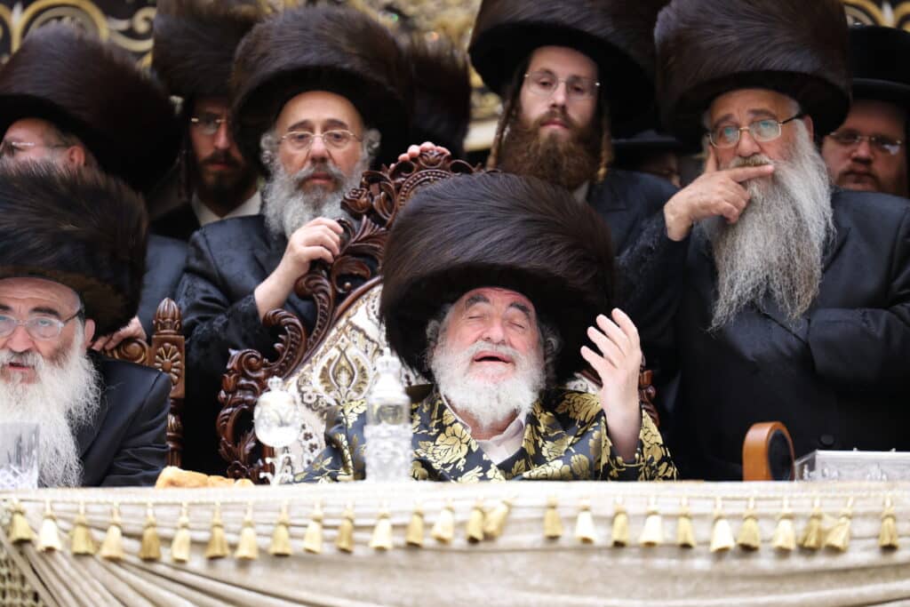 המשפיע החסידי שילהב את ההמונים בשמחת נישואי בנו