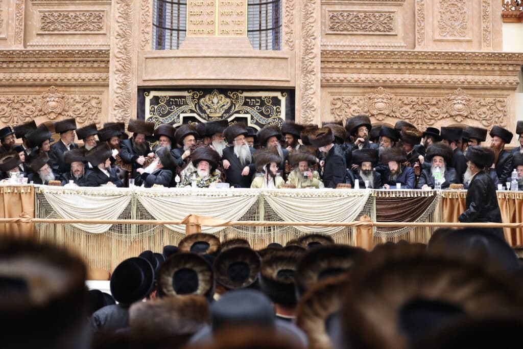 המשפיע החסידי שילהב את ההמונים בשמחת נישואי בנו