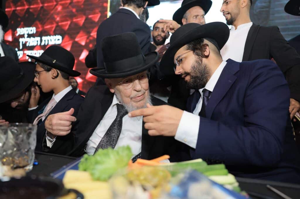 תיעוד: שמחת בר המצווה לבנו של הינוקא