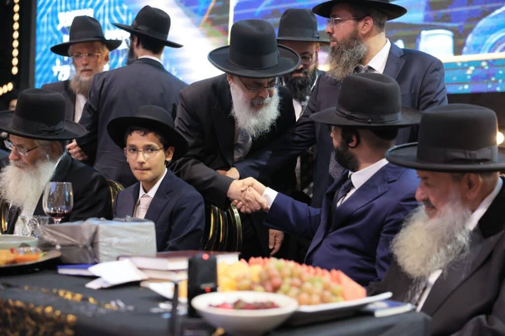 תיעוד: שמחת בר המצווה לבנו של הינוקא