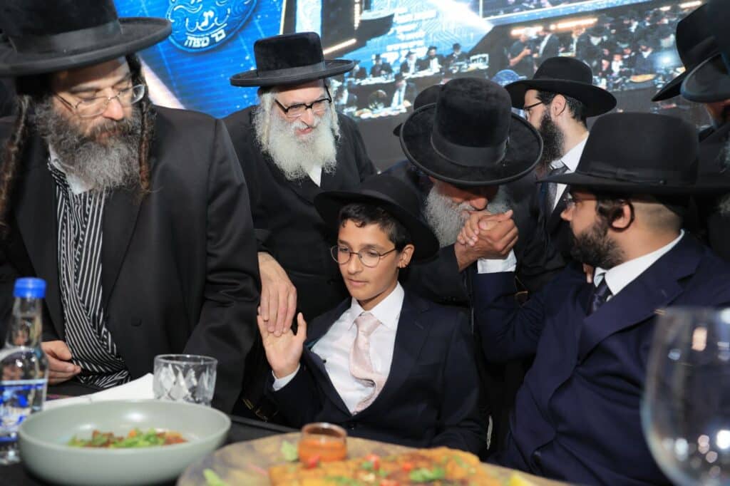 תיעוד: שמחת בר המצווה לבנו של הינוקא