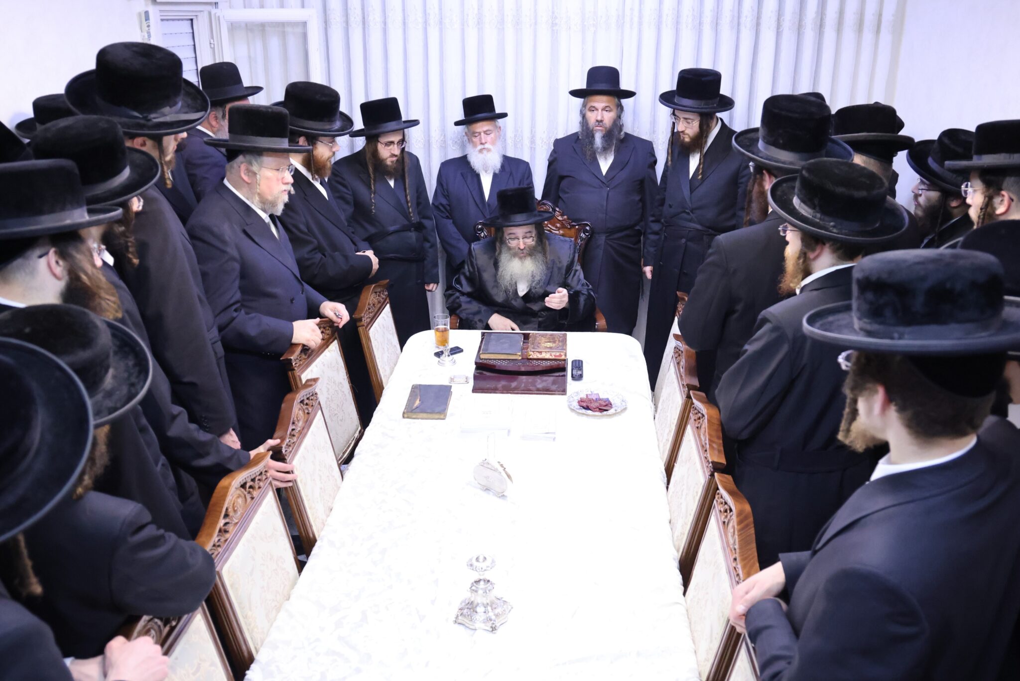 צאתכם לשלום: האדמו"ר מתולדות משה בברכת פרידה