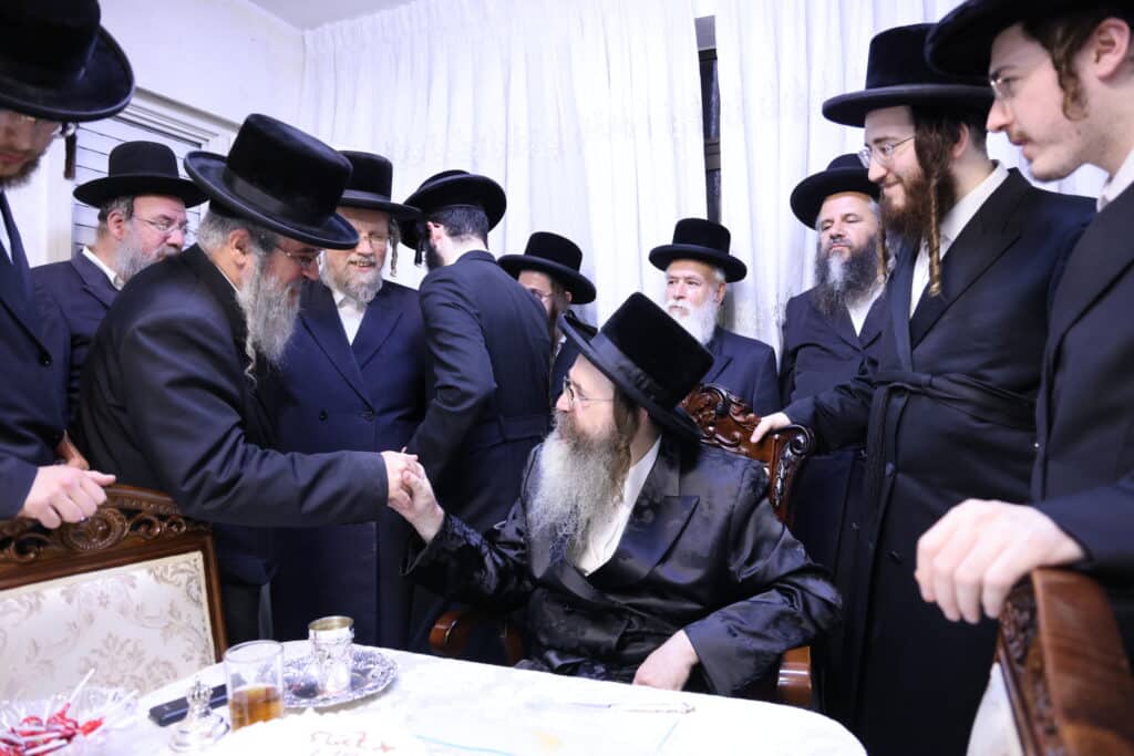 צאתכם לשלום: האדמו"ר מתולדות משה בברכת פרידה