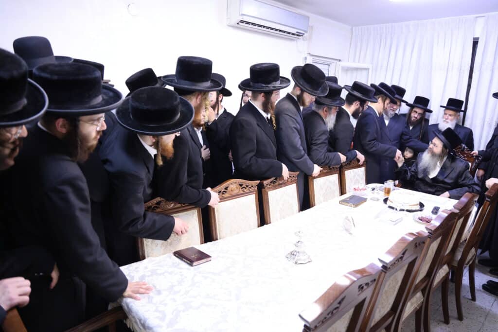 צאתכם לשלום: האדמו"ר מתולדות משה בברכת פרידה