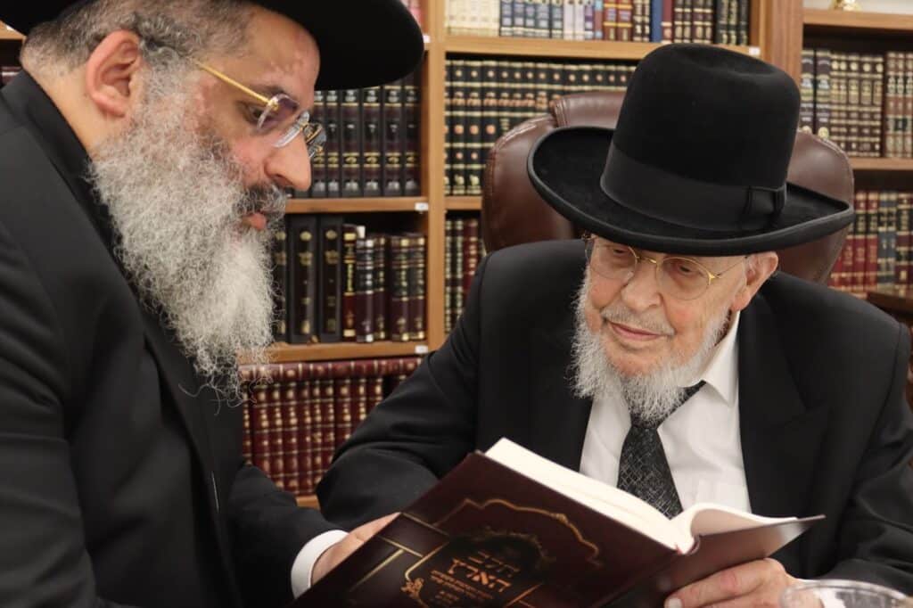 הגר"י אזרחי ביקר במוסדותיו של הגה"צ רבי ישראל אברג'ל בנתיבות