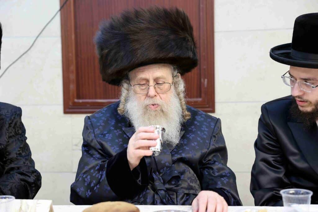 אדמו"רים ורבנים השתתפו באירוסי בן האדמו"ר מרימנוב