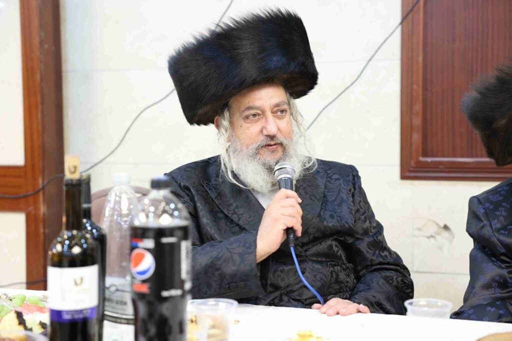 אדמו"רים ורבנים השתתפו באירוסי בן האדמו"ר מרימנוב