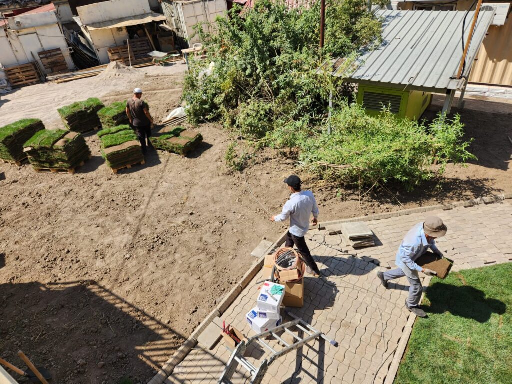 בציון רבי לוי"צ שניאורסון בקזחסטן: אגף הכנסת אורחים חדש