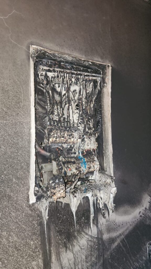 מודיעין עילית: הדירה אוכלסה ללא אישור ונשרפה כליל