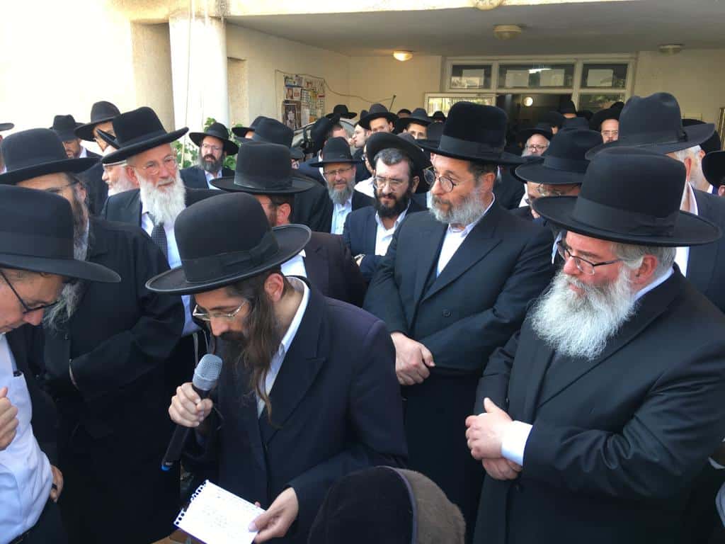 מודיעין עילית ליוותה את משמח הלבבות למנוחות