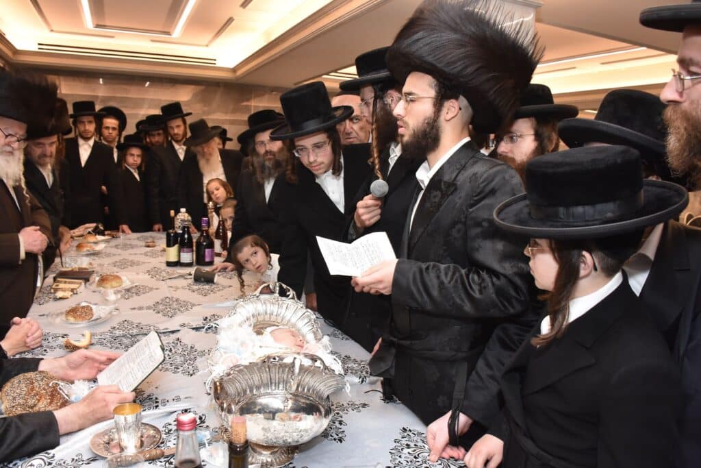 פדיון הבן לבן נין האדמו"ר ממשכנות הרועים