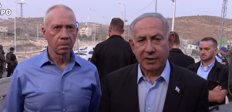 רה"מ וגלנט בזירת הפיגוע: איראן מכוונת את מתקפת הטרור