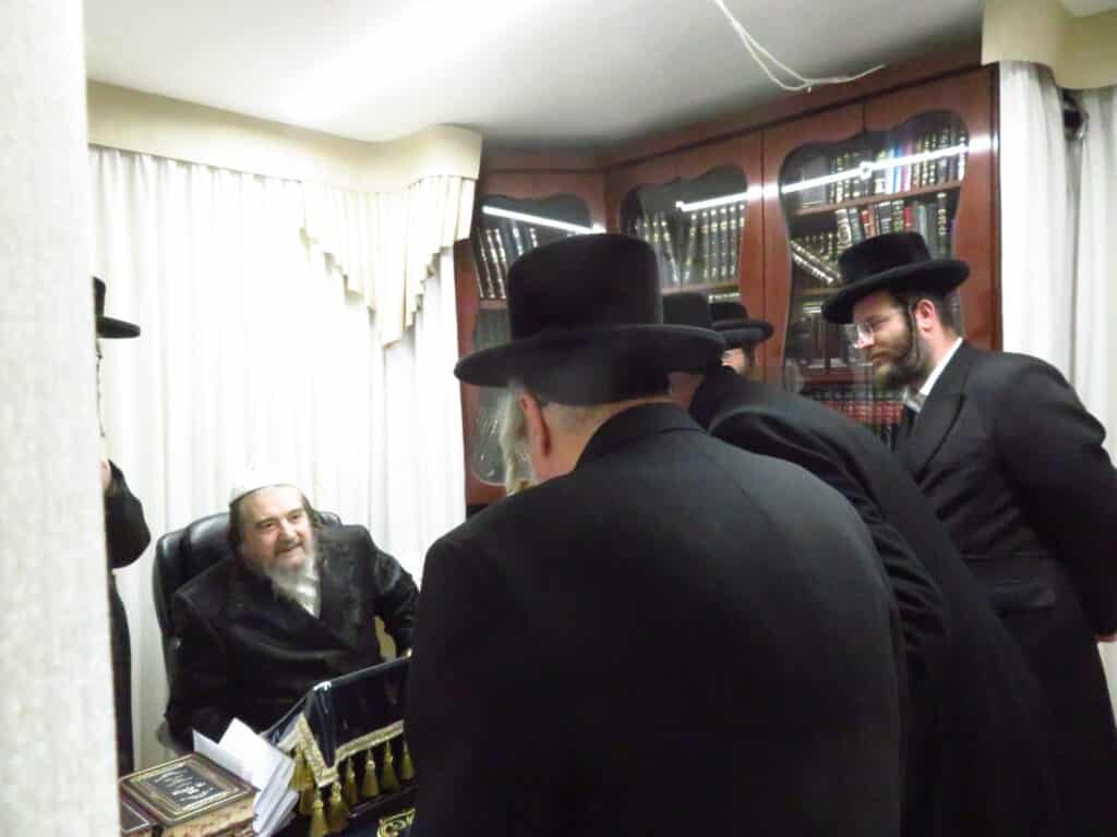 ביקור מיוחד עם פעילי ארגון 'אור לאחים' אצל גדולי ישראל