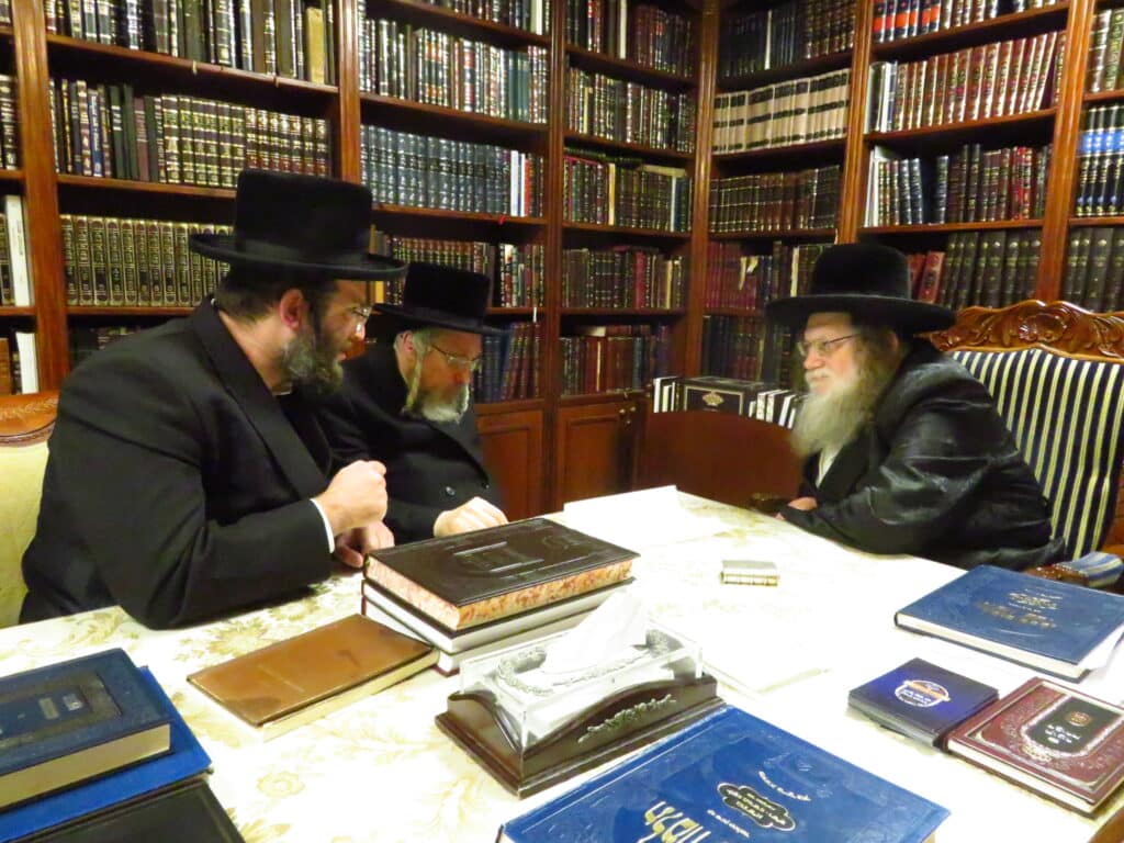 ביקור מיוחד עם פעילי ארגון 'אור לאחים' אצל גדולי ישראל