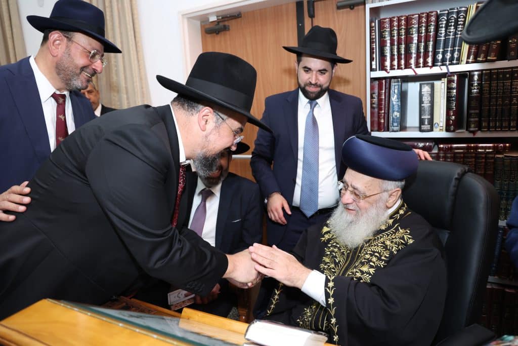 בהזמנת המועמד לראשות העיר: הראשל"צ שבת באלעד