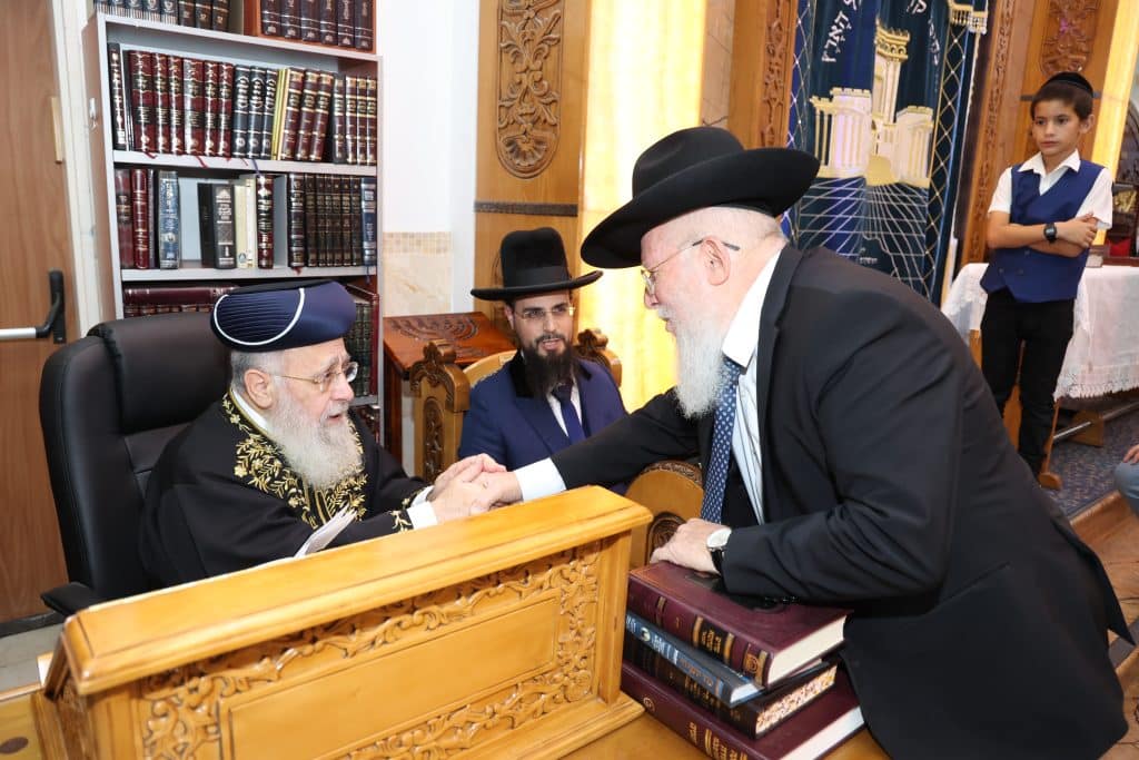 בהזמנת המועמד לראשות העיר: הראשל"צ שבת באלעד