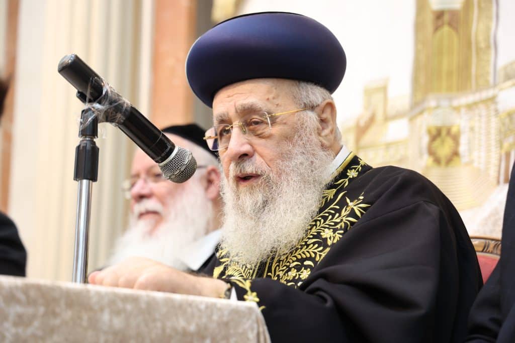 בהזמנת המועמד לראשות העיר: הראשל"צ שבת באלעד