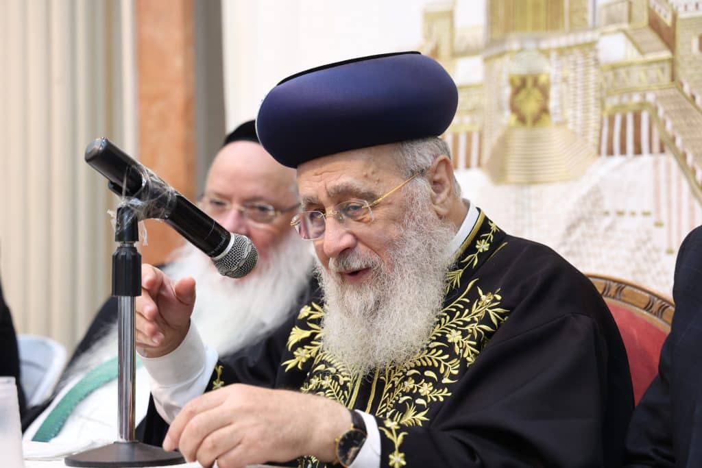 בהזמנת המועמד לראשות העיר: הראשל"צ שבת באלעד