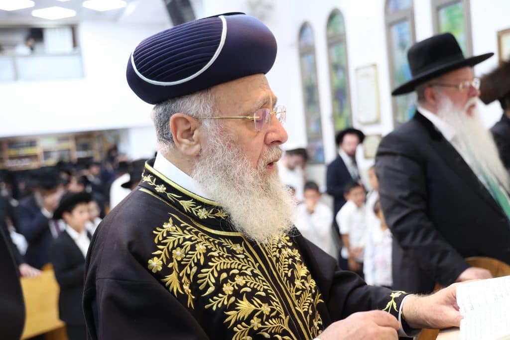 בהזמנת המועמד לראשות העיר: הראשל"צ שבת באלעד