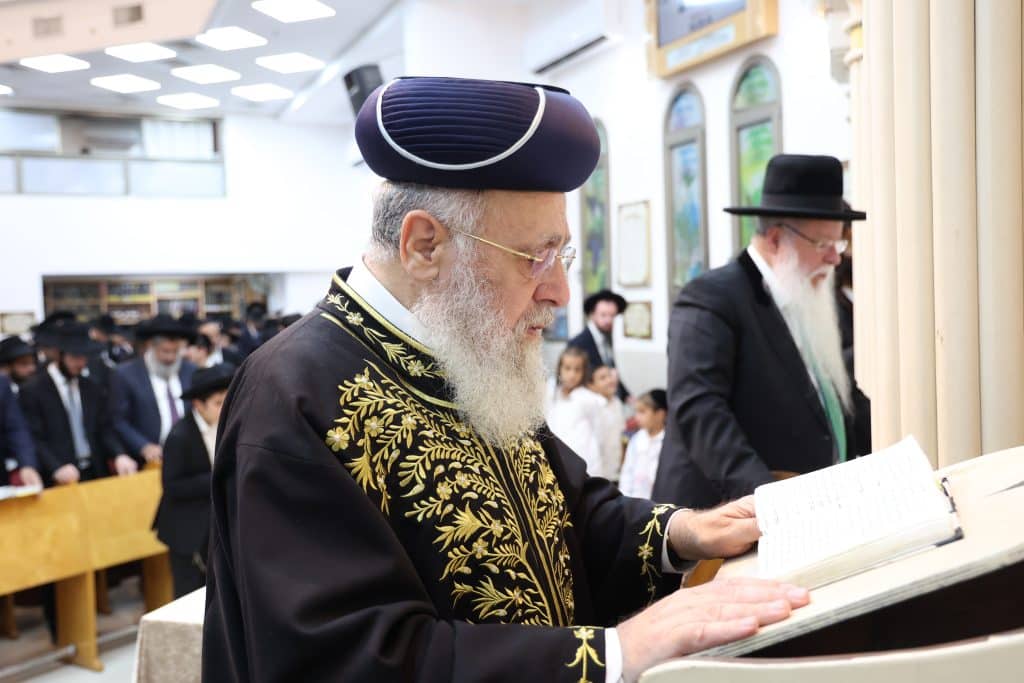 בהזמנת המועמד לראשות העיר: הראשל"צ שבת באלעד