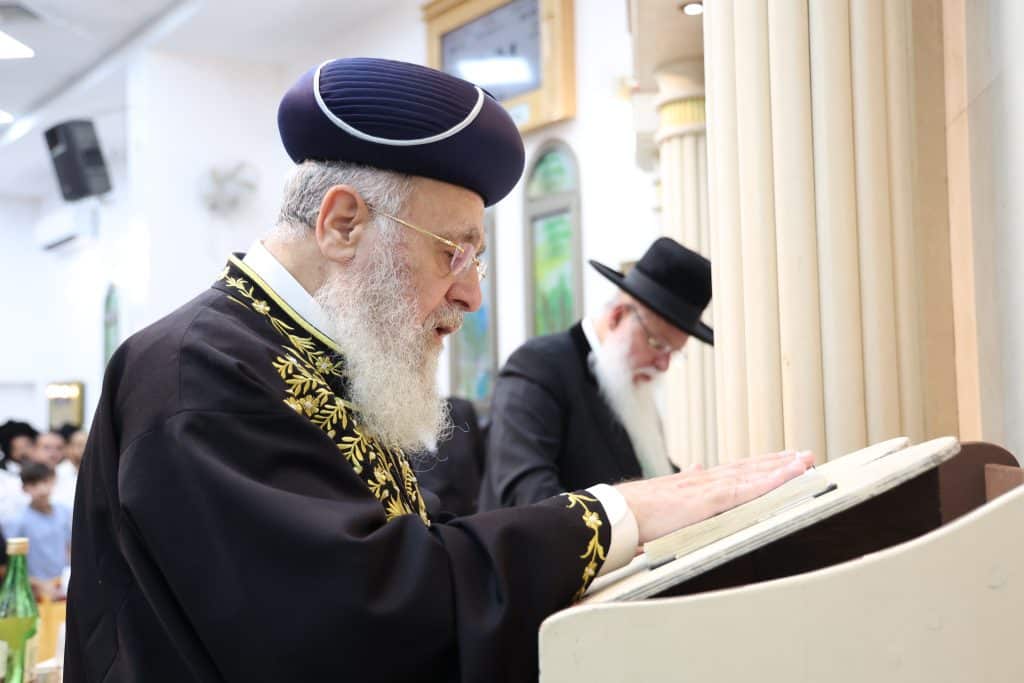 בהזמנת המועמד לראשות העיר: הראשל"צ שבת באלעד