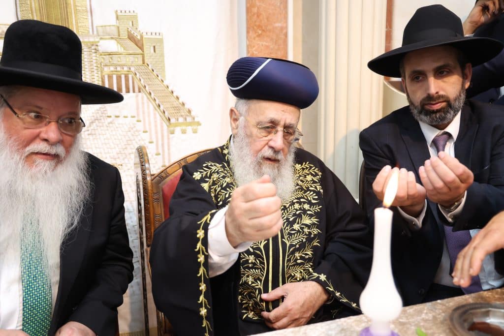 בהזמנת המועמד לראשות העיר: הראשל"צ שבת באלעד