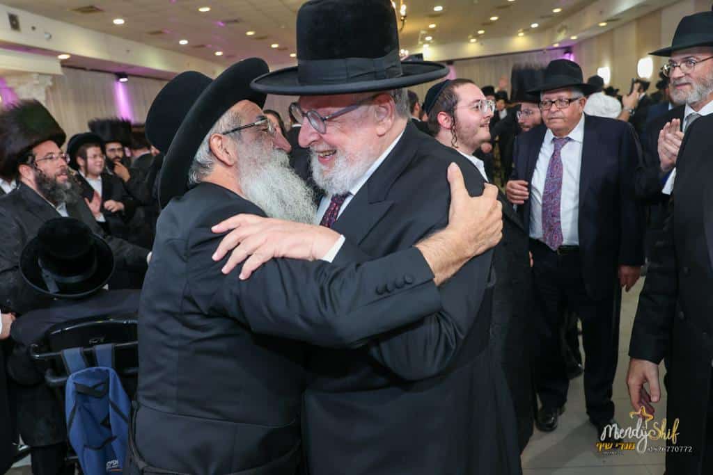 גלריה: רבנים, שרים וחברי כנסת בשמחת נישואי איש התקשורת