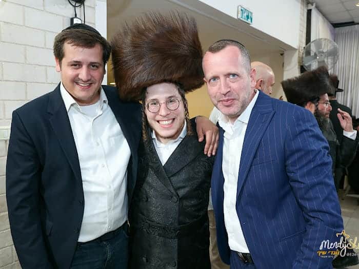 גלריה: רבנים, שרים וחברי כנסת בשמחת נישואי איש התקשורת