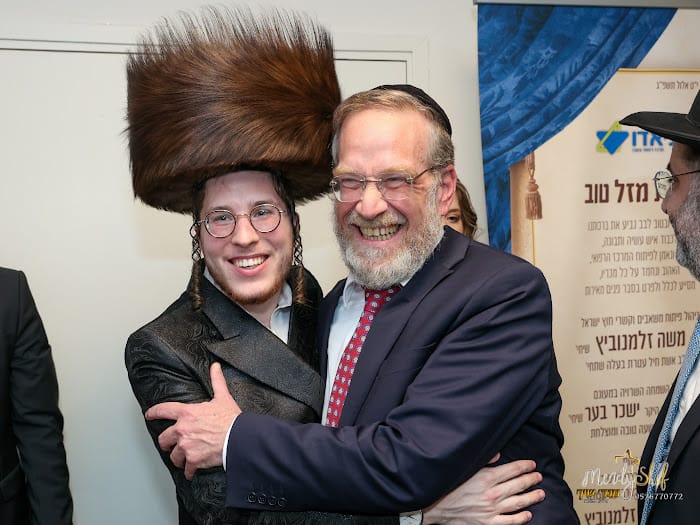 גלריה: רבנים, שרים וחברי כנסת בשמחת נישואי איש התקשורת