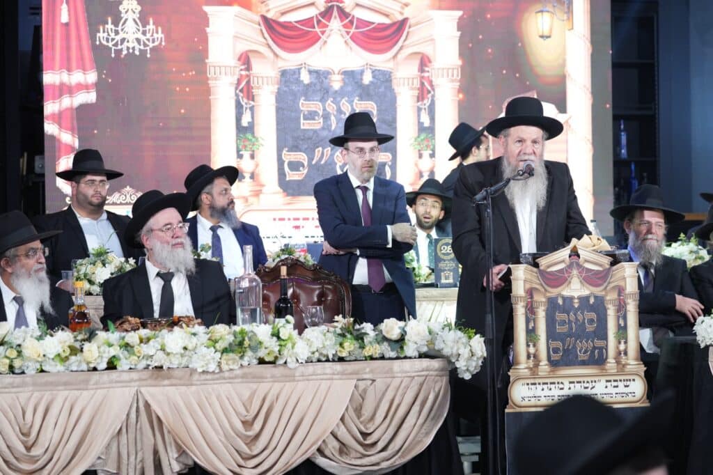 במעמד 1,000 איש: בישיבת עטרת מתתיהו סיימו את הש"ס