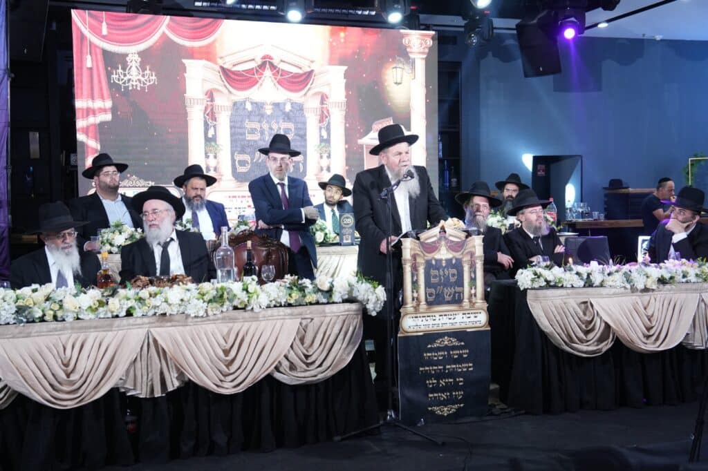 במעמד 1,000 איש: בישיבת עטרת מתתיהו סיימו את הש"ס