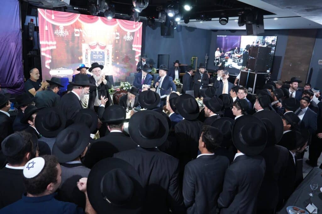 במעמד 1,000 איש: בישיבת עטרת מתתיהו סיימו את הש"ס