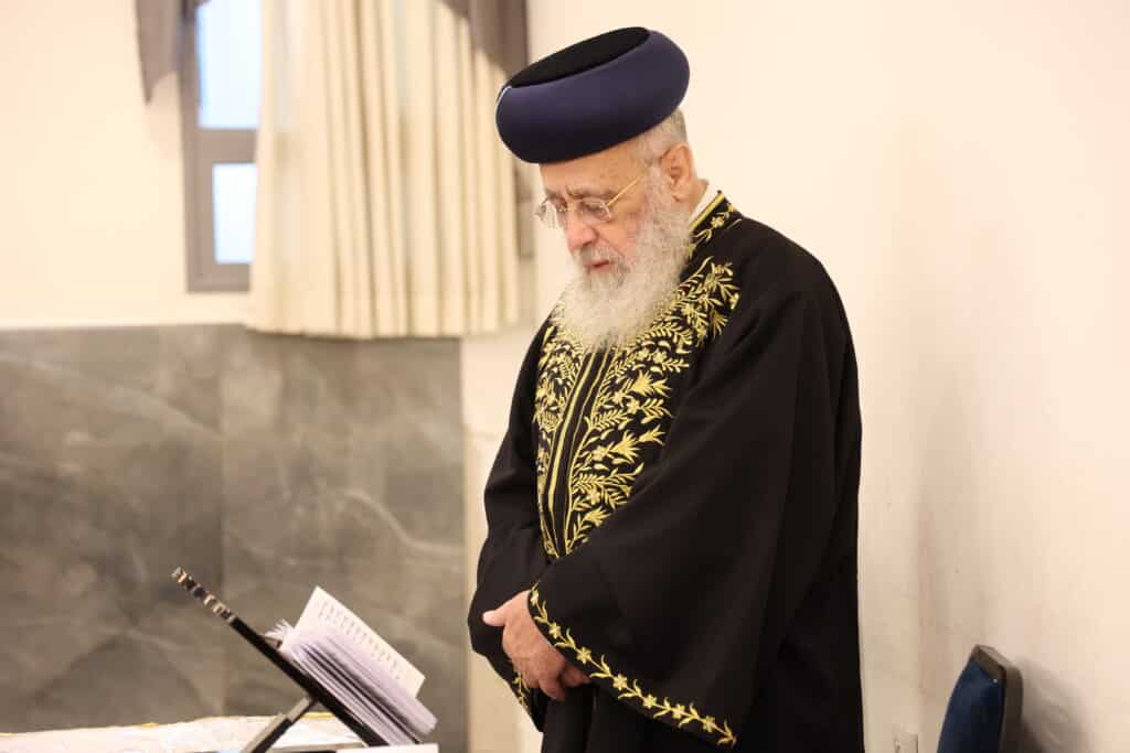 גלריה: ילדי הת"תים אמרו סליחות במעמד הראשון לציון