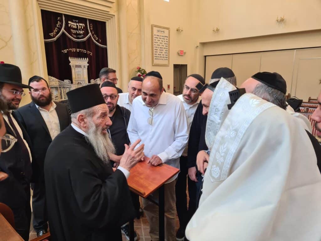 גלריה מסכמת: מסע החיזוק של חכם ניסים בן שמעון בארה"ב