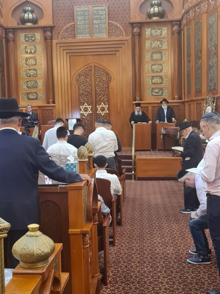 גלריה מסכמת: מסע החיזוק של חכם ניסים בן שמעון בארה"ב