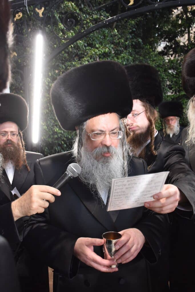 גלריה: אדמו"רים ורבנים בשמחת גאב"ד יביניאל - אשלג