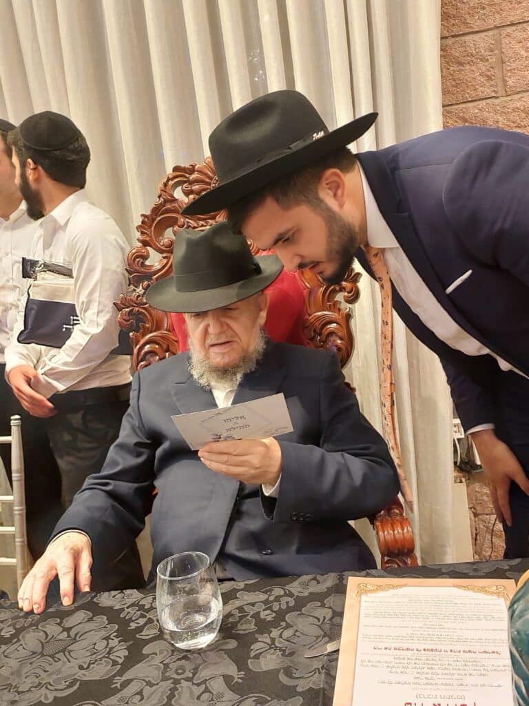 רבנים ואישי ציבור בשמחת נישואי נכד מרן הגר"מ מאזוז